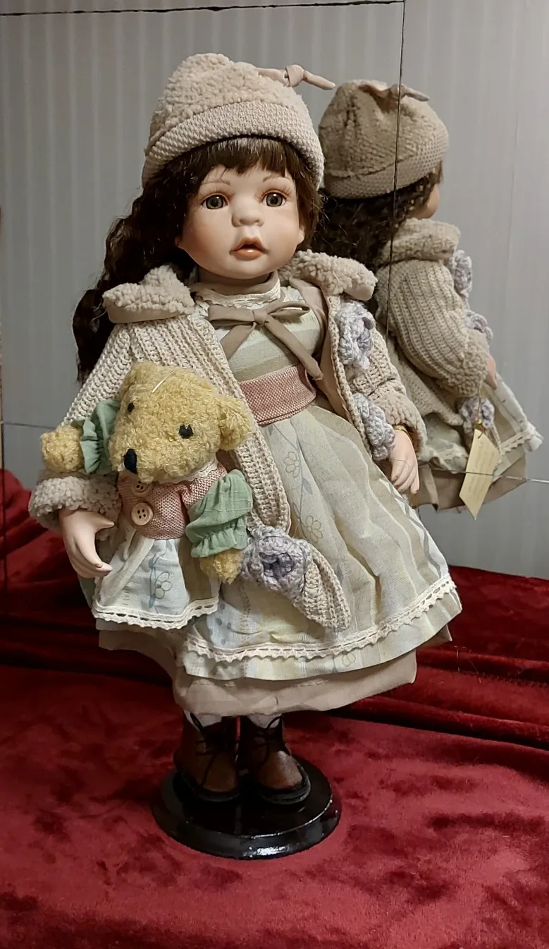 Triple Lane Collection Porcelain Doll image indicator(3)