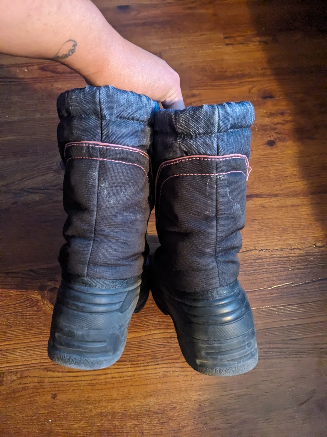 George Kids Snow Boots Size 4 - photo 2