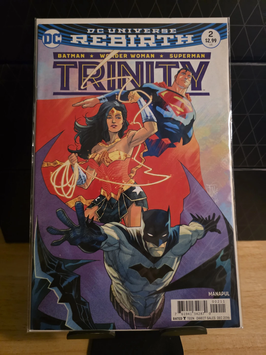 DC Universe Rebirth Trinity #2 Comic Book
