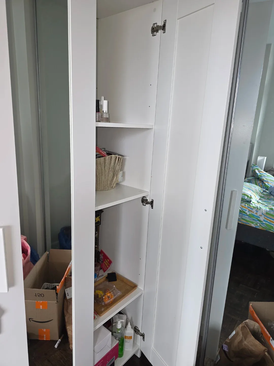 IKEA BRIMNES Wardrobe with 3 Doors - White**URGENT image indicator(6)