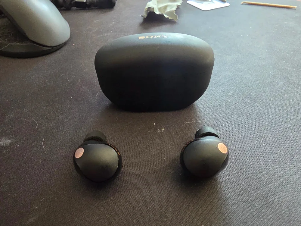 Sony WF-1000XM5 Wireless Noise Cancelling Earbuds - Black image indicator(2)