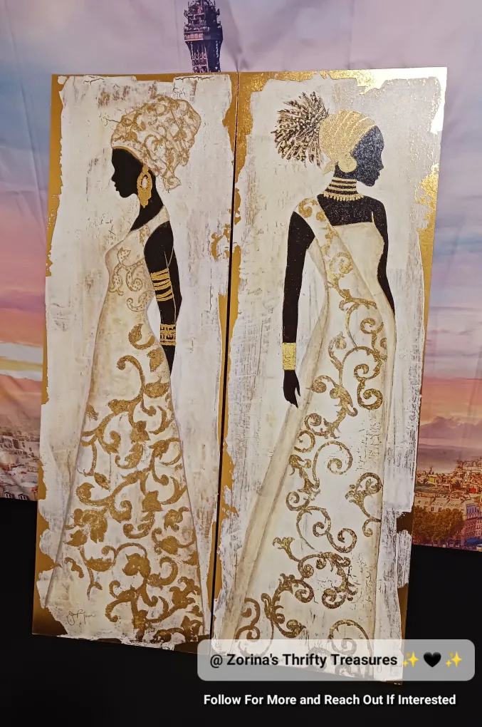 👑 African Decorative Art- Set of 2 image indicator(7)