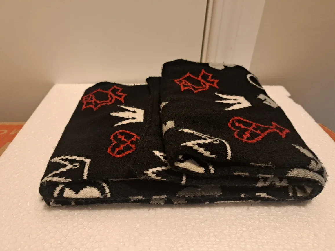 Kingdom Hearts themed scarf