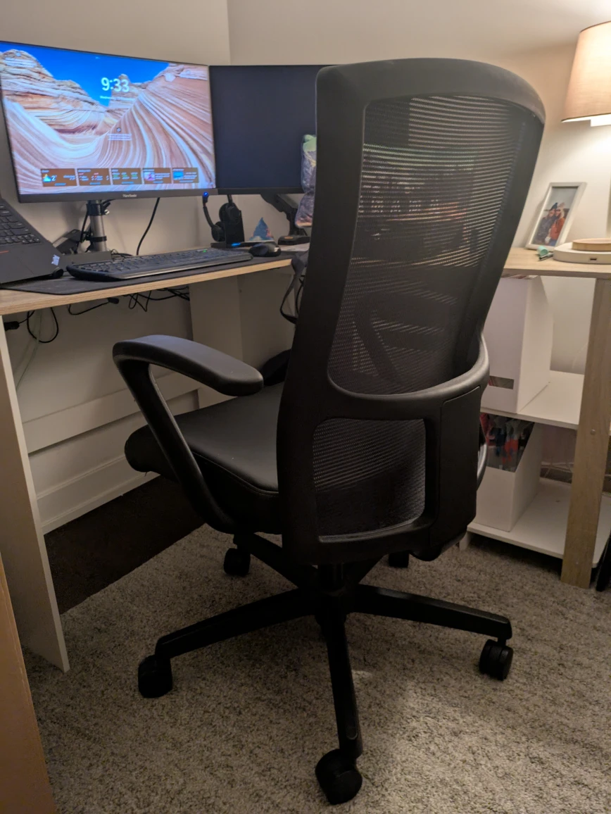 Black Office Chair - photo 2
