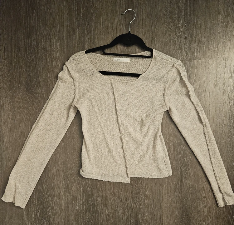 Oak + Fort Long Sleeve Top - Size M