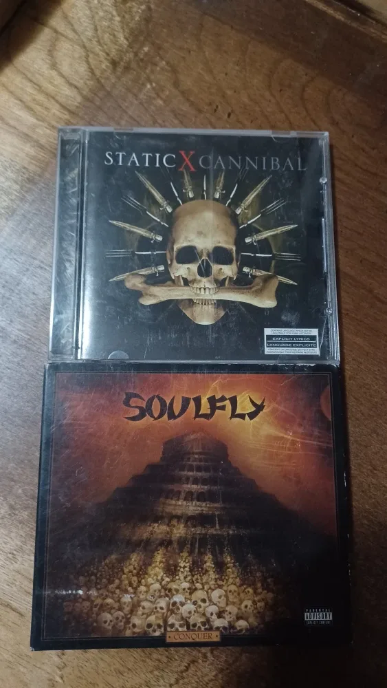Soundgarden, Static-X, Soulfly, Temple of the Dog CDs image indicator(4)
