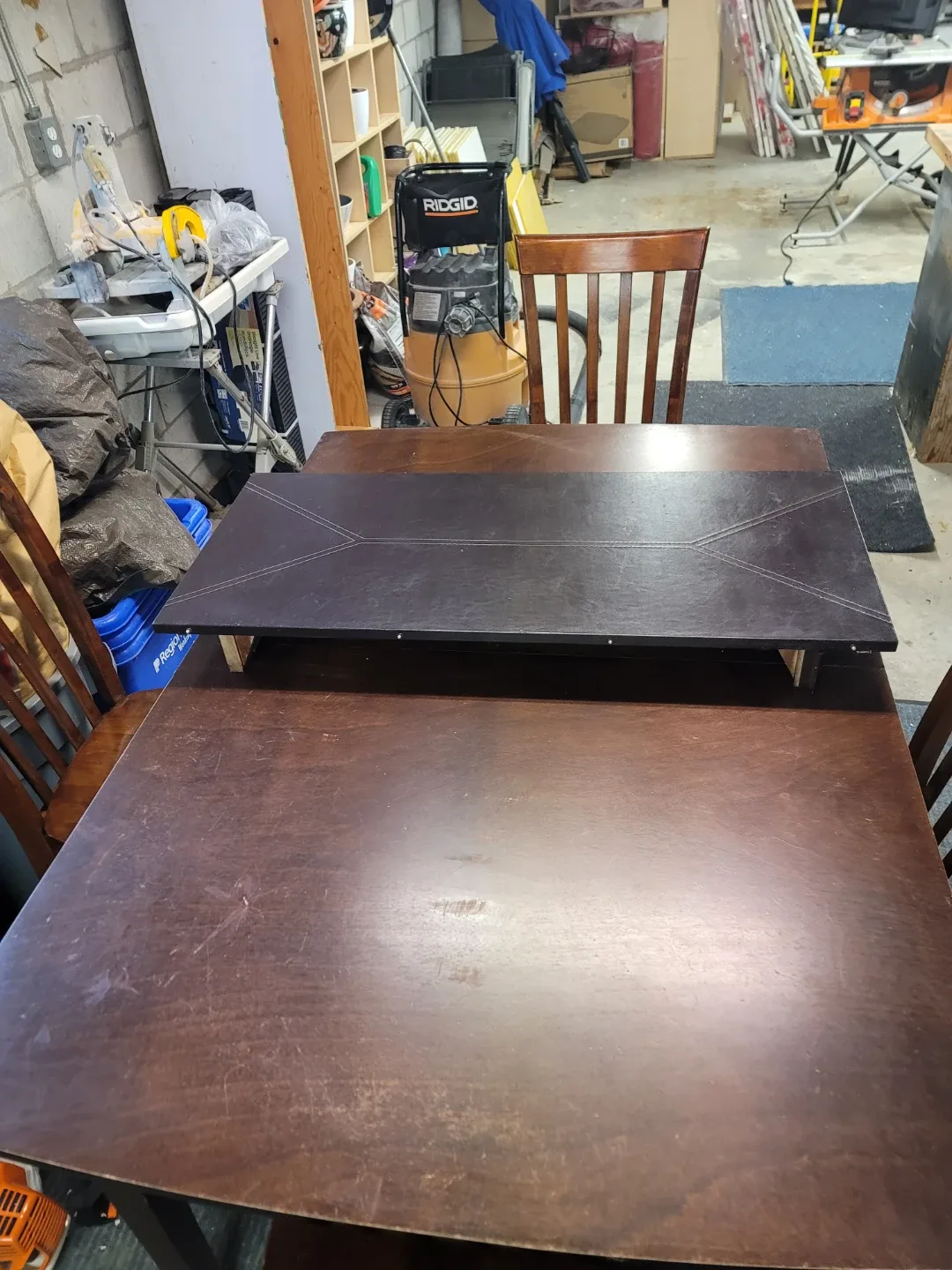 Solid Wood Dining Table with Four Chairs image indicator(3)