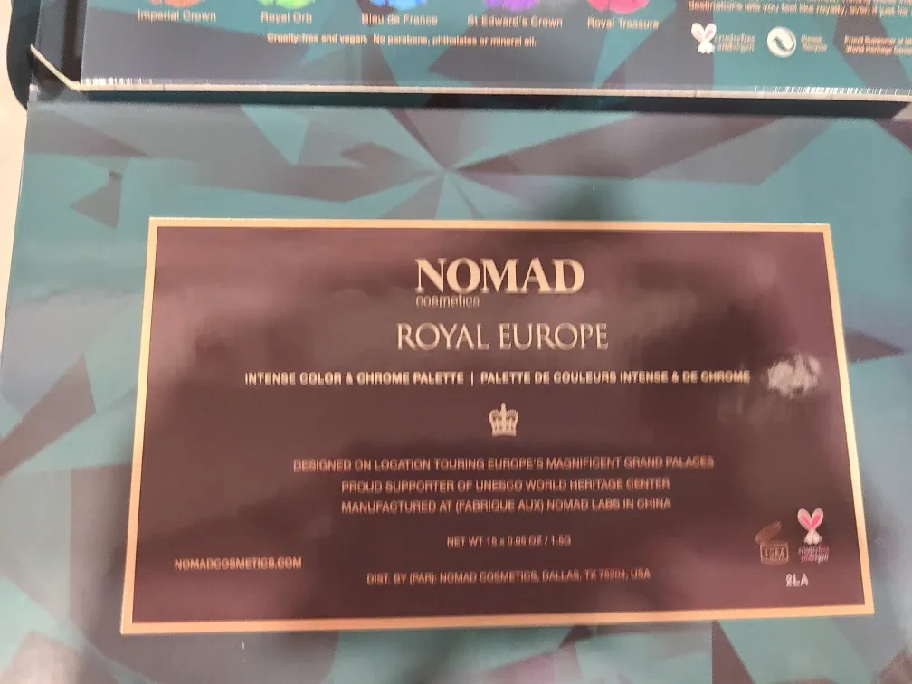 Nomad Cosmetics Royal Europe Eyeshadow Palette image indicator(5)