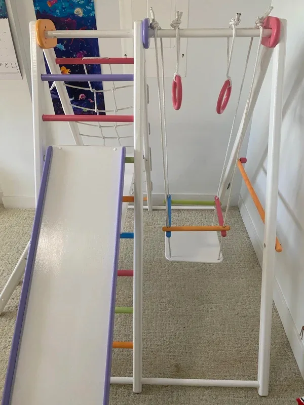 Kids Dani Wooden Indoor Playground Set image indicator(4)