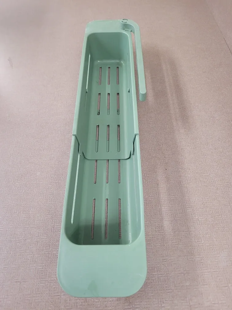 Extendable Sink Caddy - Green🥕🎯 freecylle image indicator(2)