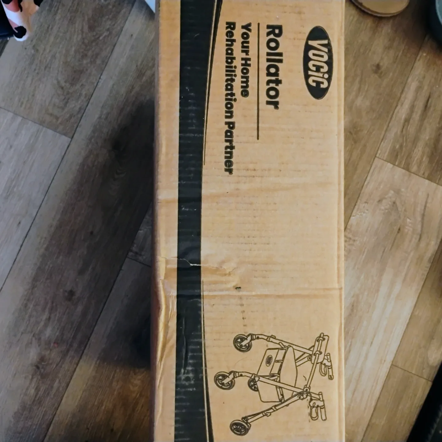 VOCIC Rollator Walker Z11 - Red image indicator(2)