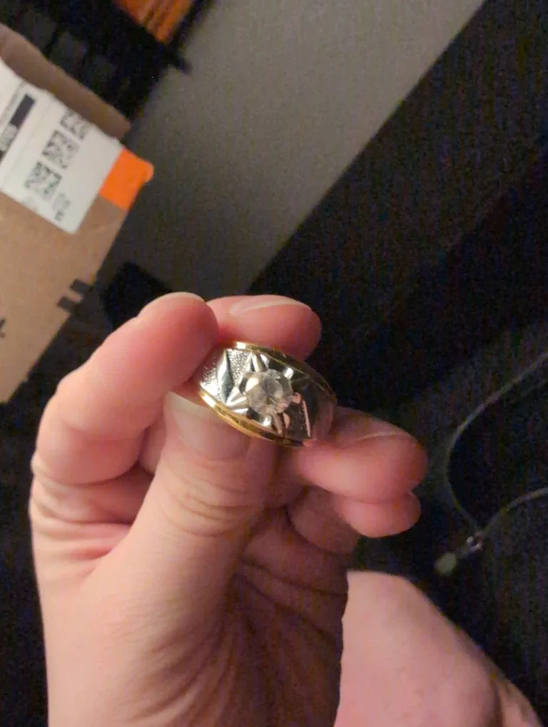 Men's Gold & Silver Ring