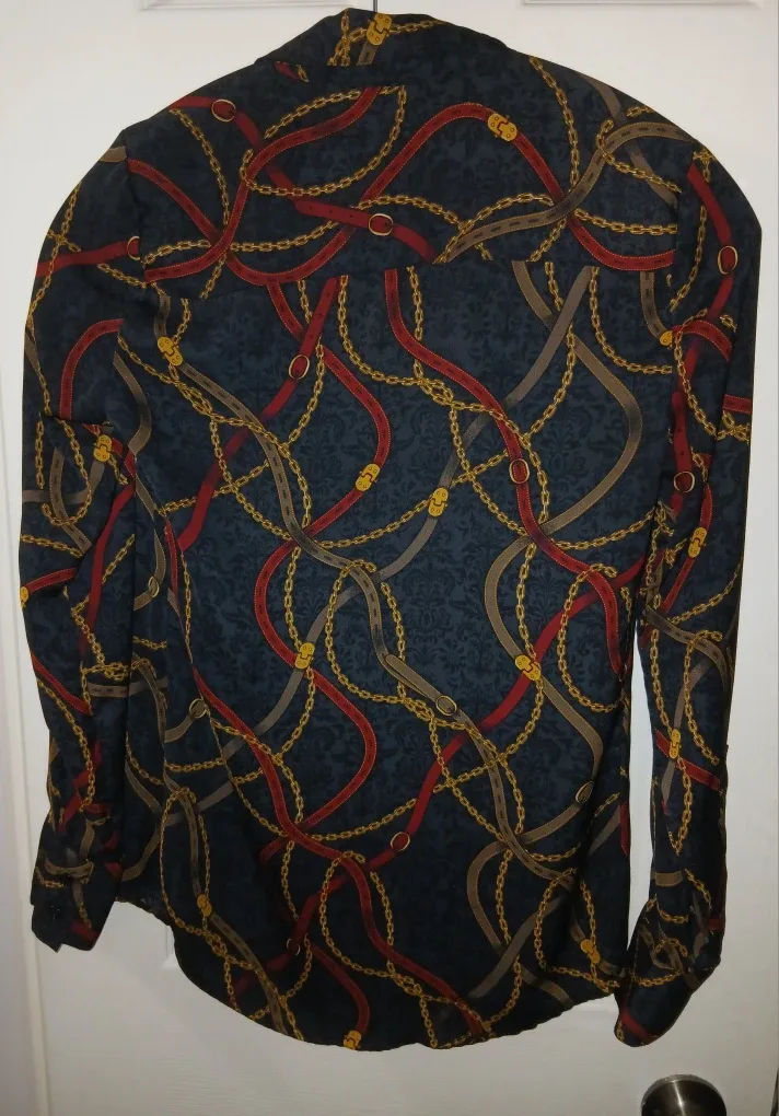 Attitude Jay Manuel Button Up Blouse - Size XXS image indicator(3)