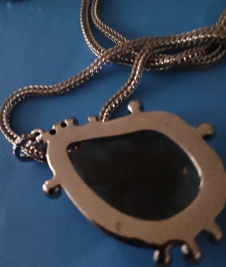 VINTAGE NECKLACE/SILVERTONE BANGLE SRY image indicator(6)