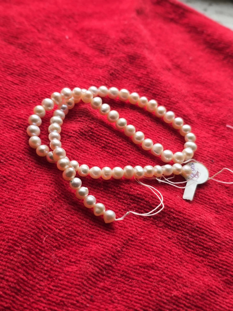 Loose Natural  Coral and Pearl Beads for jewelry making - photo 2