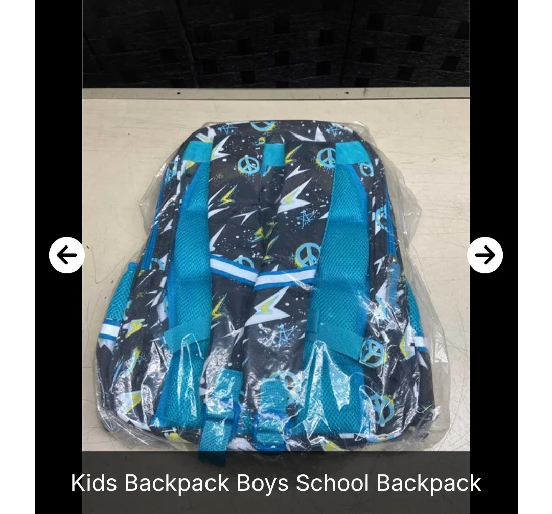 New Cool Kids Backpack – Motorcycle Design – 16 inch image indicator(3)