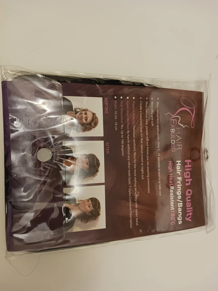 Hair Fabuloso High Heat Resistant Fringe/Bangs