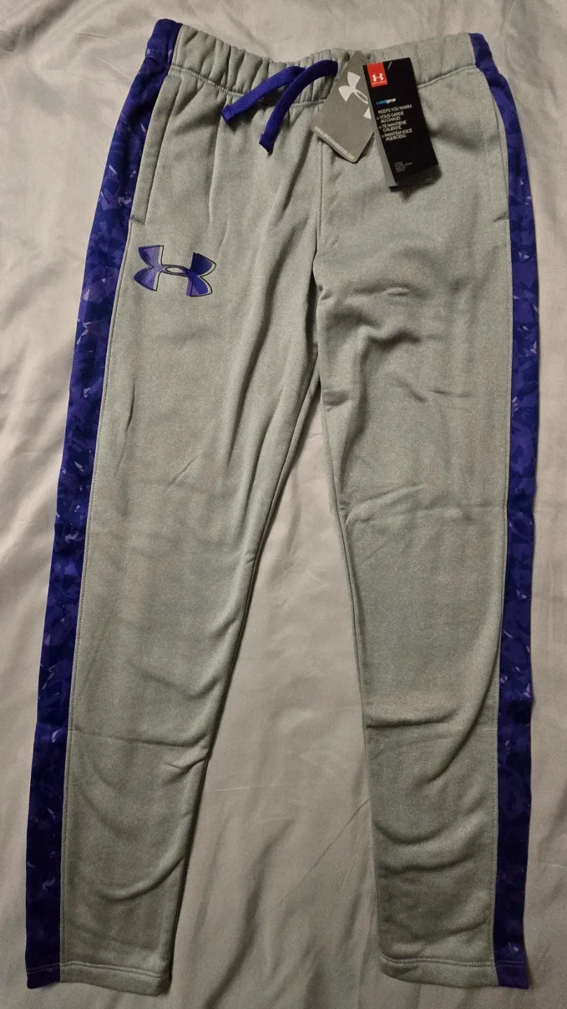 NEW! Girl's Under Armour Joggers! Size YMD (10 / 12) image indicator(7)