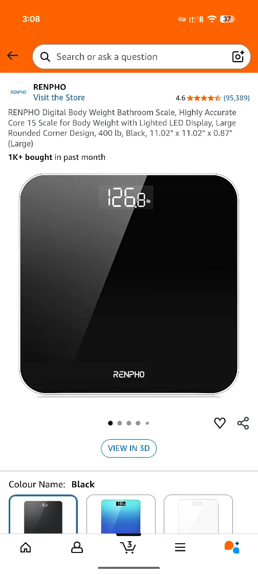 RENPHO Digital Body Weight Scale