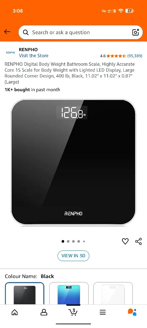 RENPHO Digital Body Weight Scale