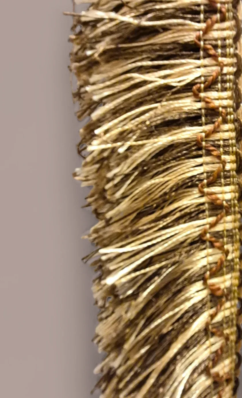 Vintage Persian Throw – 40x40, Paisley & Gold, made in Iran image indicator(6)