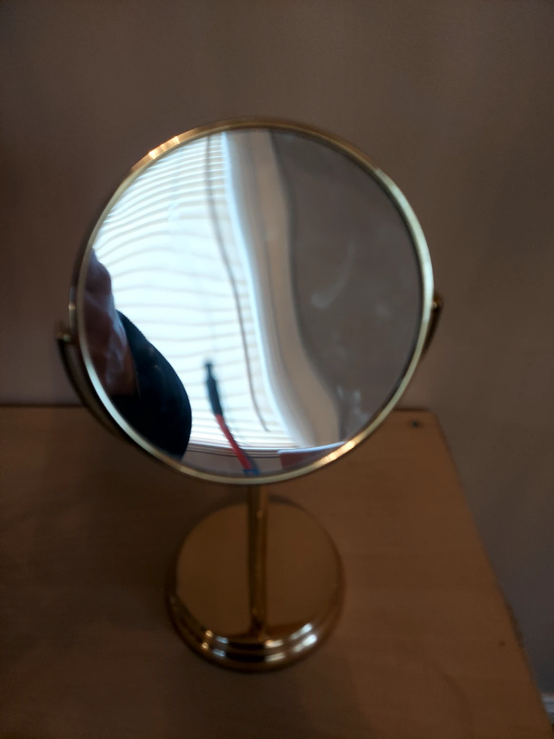 Gold Tone Vanity Mirror - photo 2
