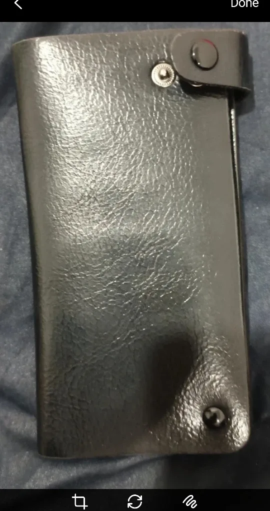 New - Black Leather Wallet