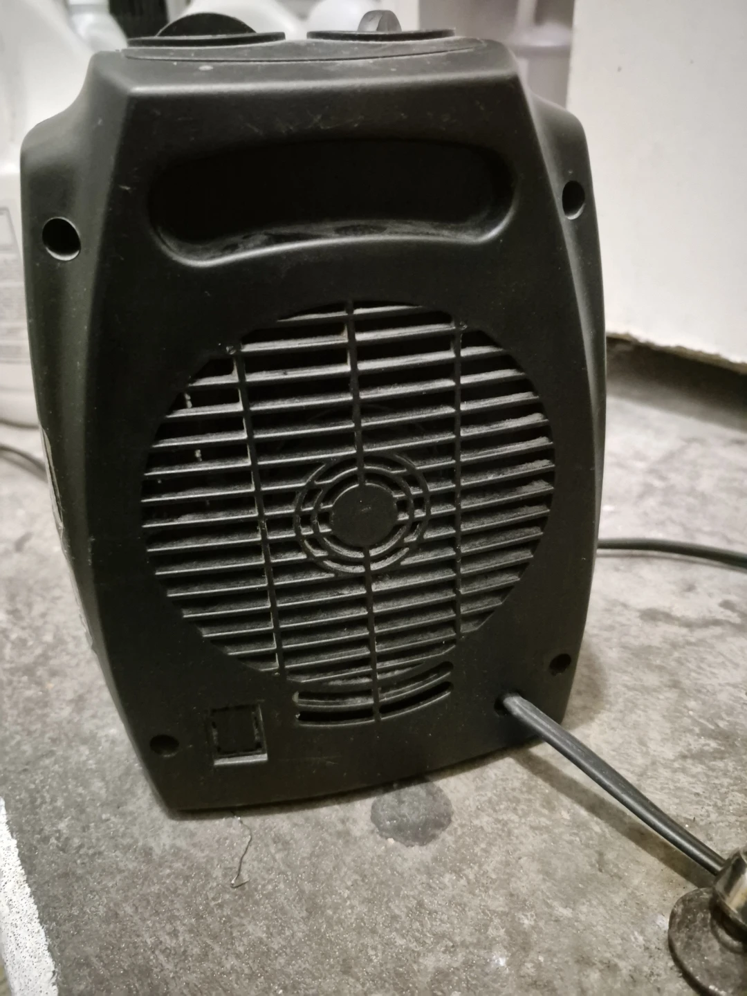 Black Portable Space Heater - photo 3