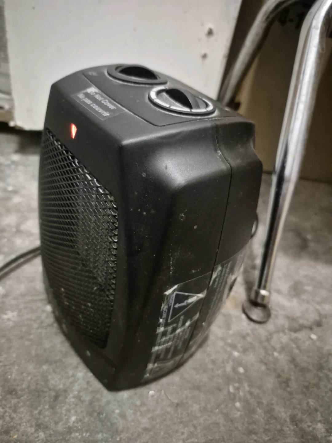 Black Portable Space Heater - photo 5
