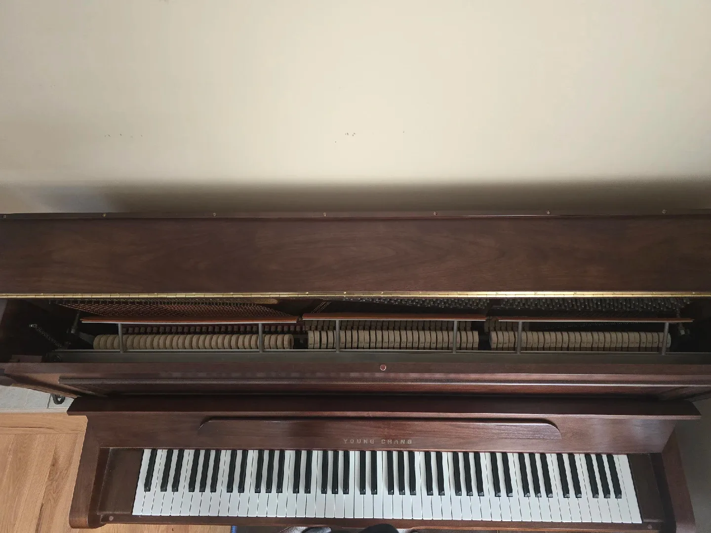 Young Chang Upright Piano with Bench image indicator(4)