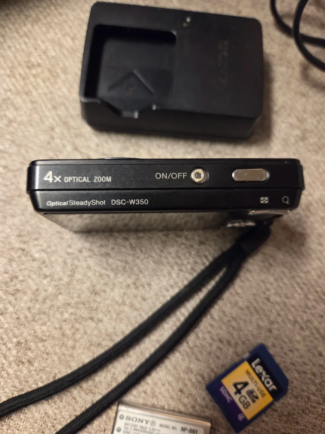 Sony Cyber-shot DSC-W350 14.1MP Digital Camera image indicator(4)