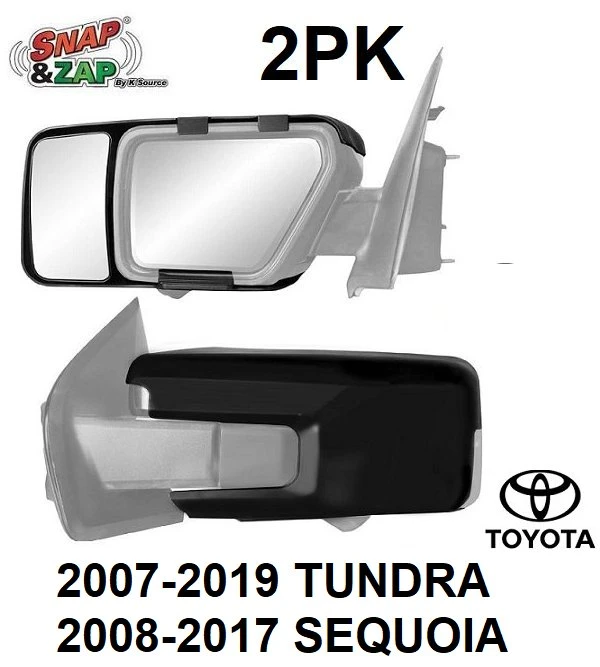 Towing Mirrors for Toyota Tundra and Toyota Sequoia