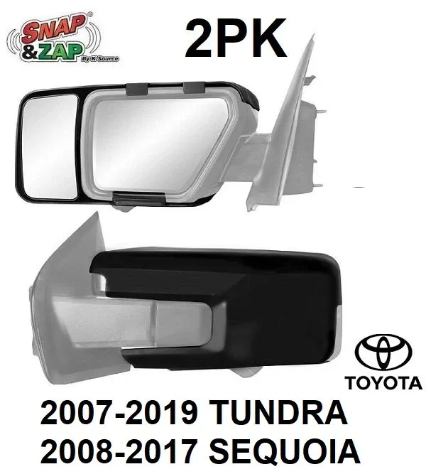 Towing Mirrors for Toyota Tundra and Toyota Sequoia thumbnail