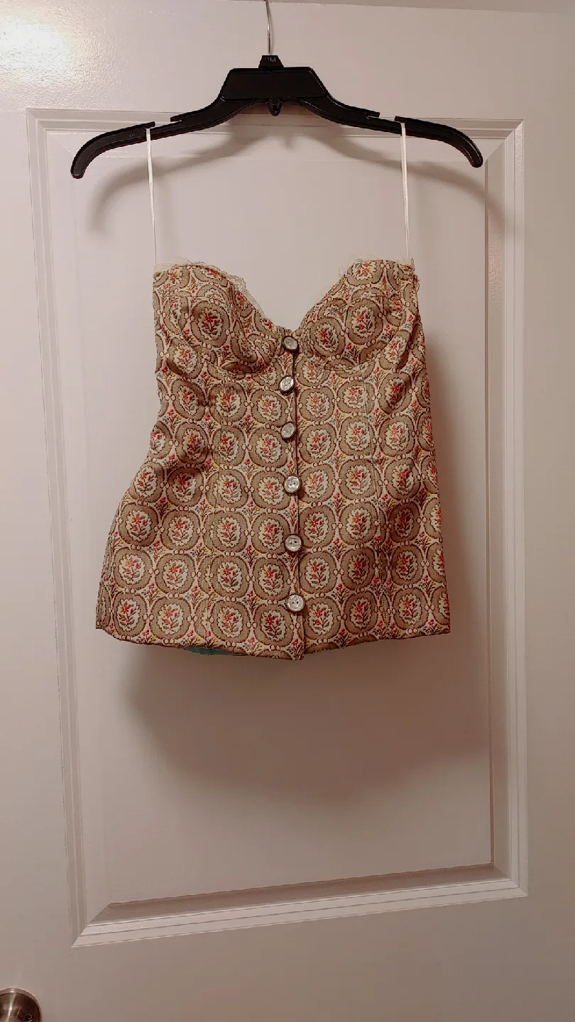 Floral Bustier Top size small thumbnail