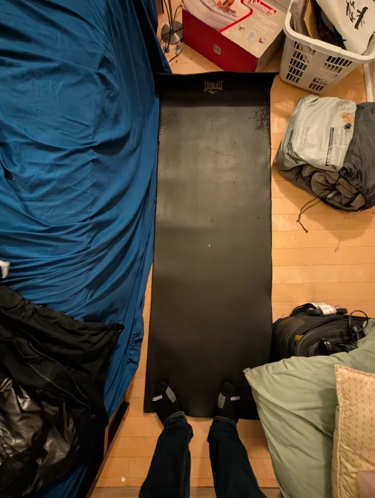 Everlast Black Yoga Mat image indicator(2)