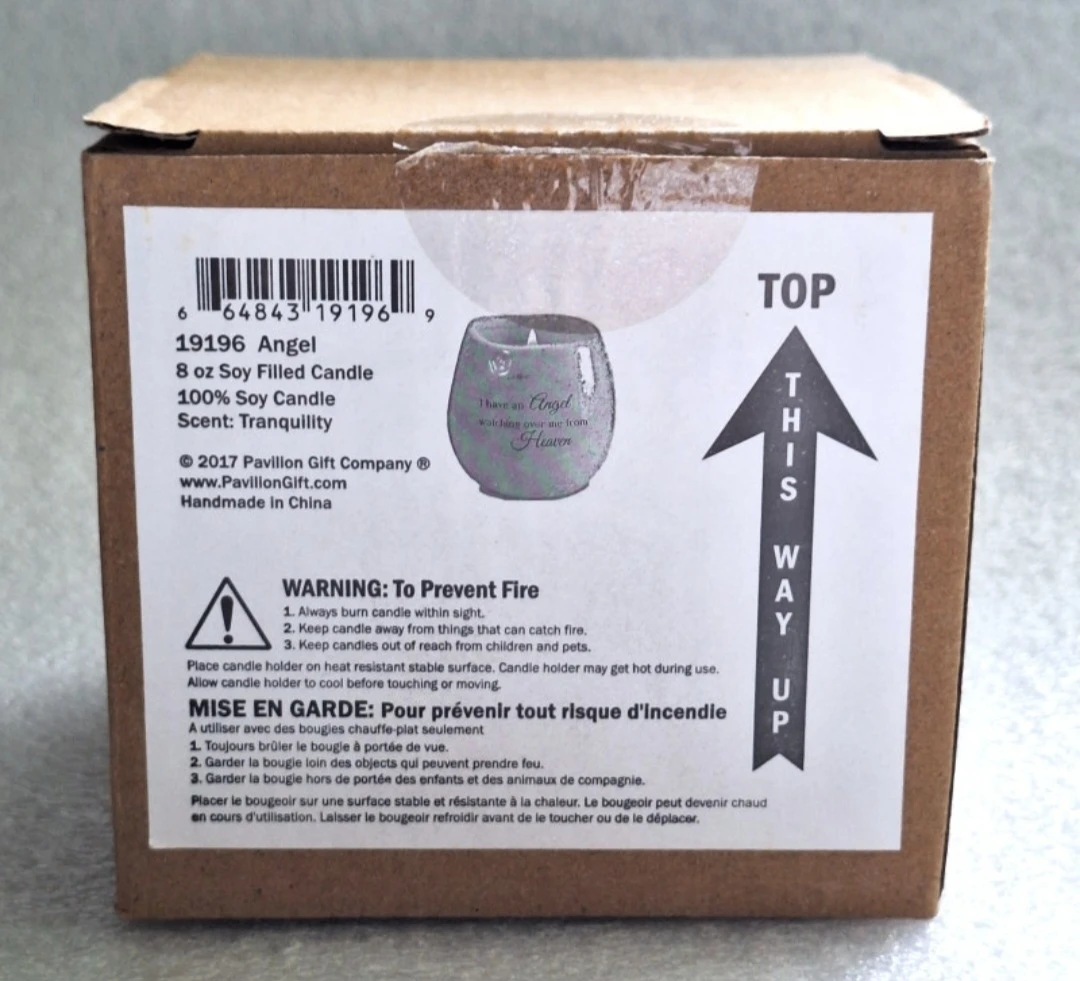 Pavilion Gift Angel Soy Candle 8 oz - photo 3