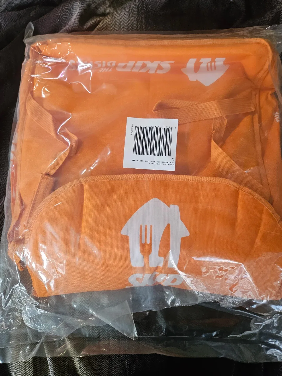 Brand new SkipTheDishes Insulated pizza Delivery Bag - New