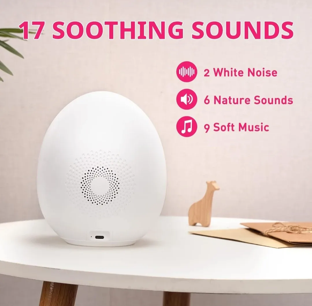 Kids Alarm Clock, Toddler Sleep Training Clock with Sun &.... image indicator(4)