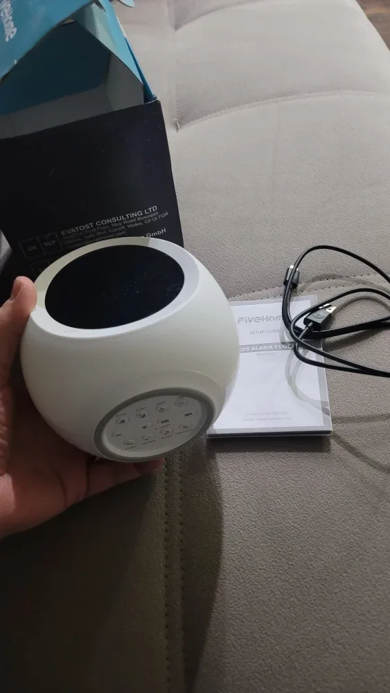 Kids Alarm Clock, Toddler Sleep Training Clock with Sun &.... image indicator(9)