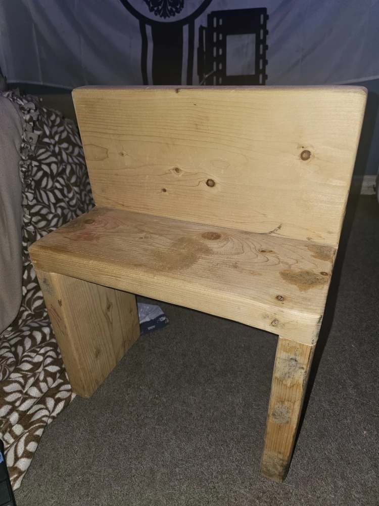 Handmade Wooden Bench