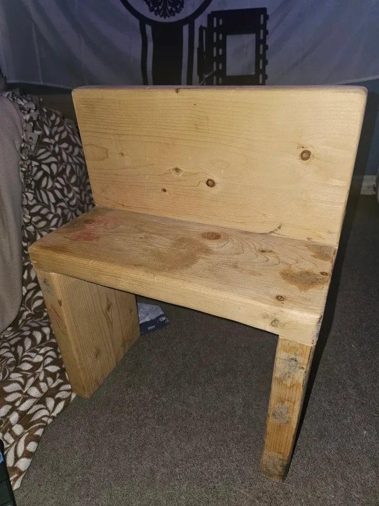 Handmade Wooden Bench