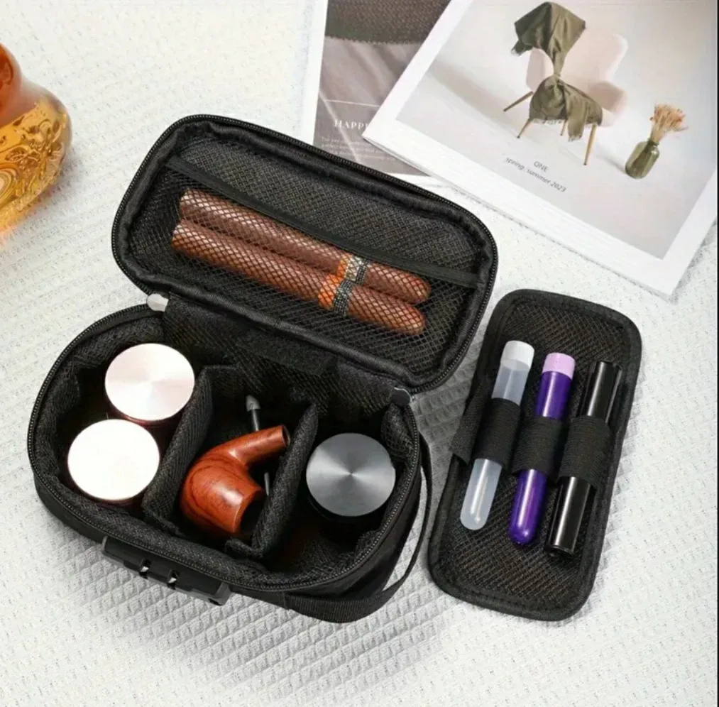 Smell Proof Bag with Lock, Case Containers for Travel image indicator(3)