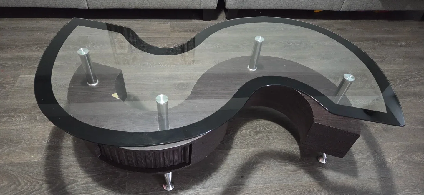 Unique Glass Coffee Table