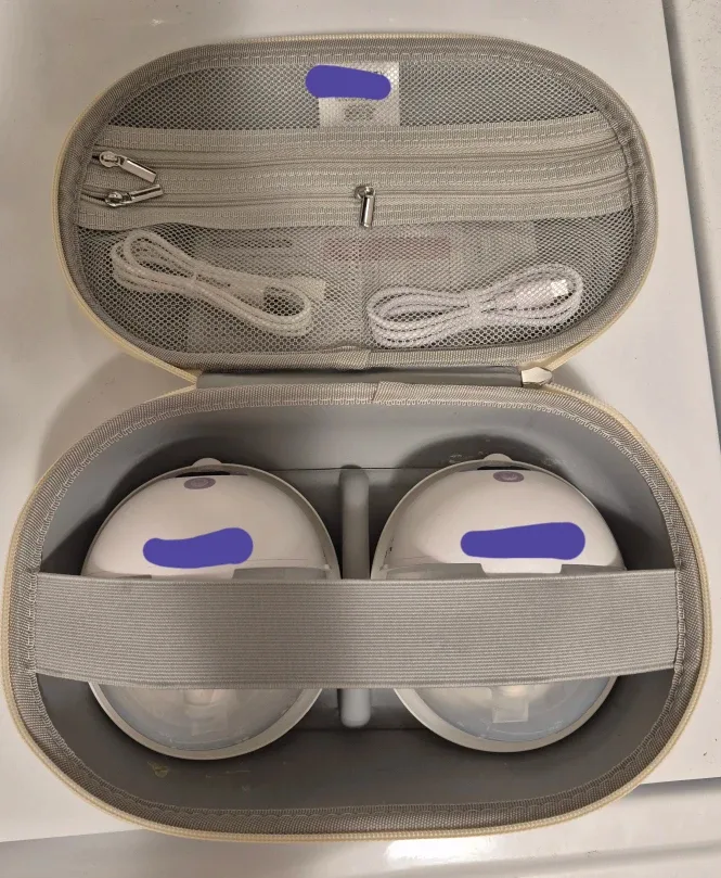 Wearable Breast Pump with Case image indicator(2)