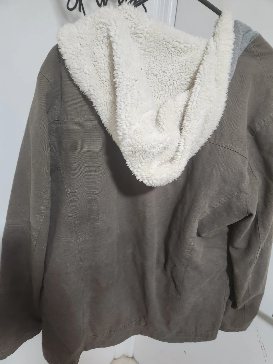 Kolby Black Sherpa Lined Jacket - Size 50 - photo 3