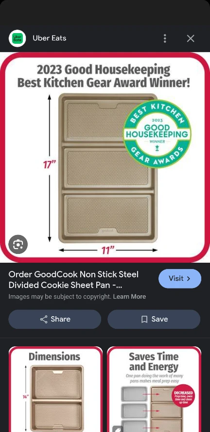 Good Cook BestBake Divided baking pan - photo 3