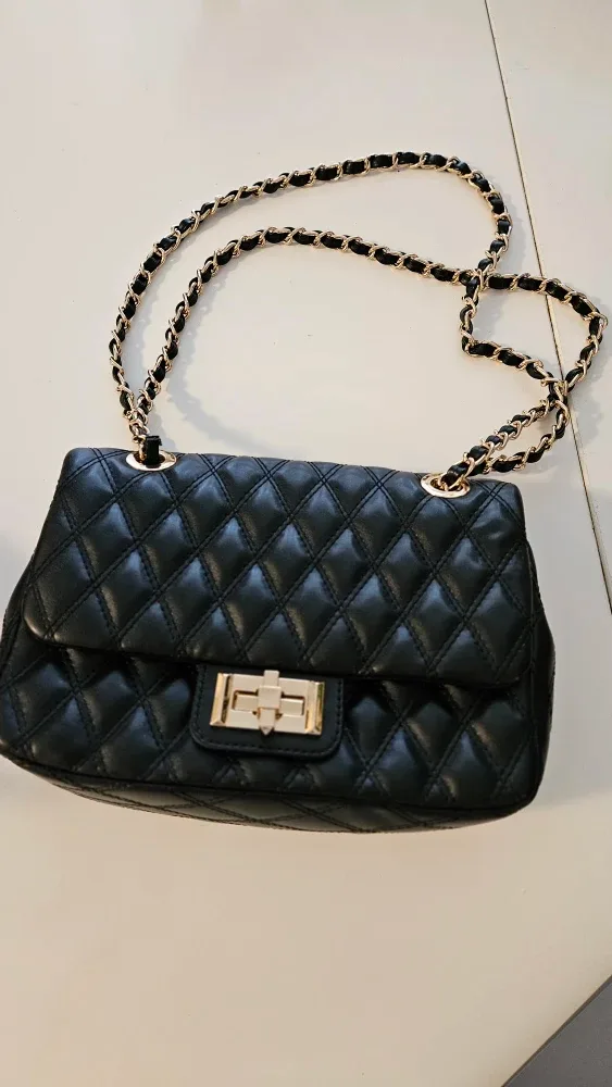 ALDO Black Quilted Shoulder Bag
