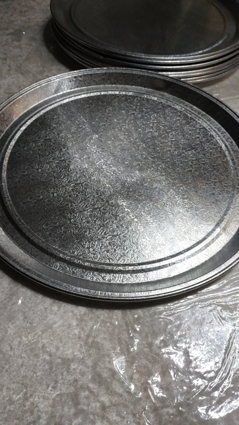 Tin foil serving trays/platters image indicator(3)