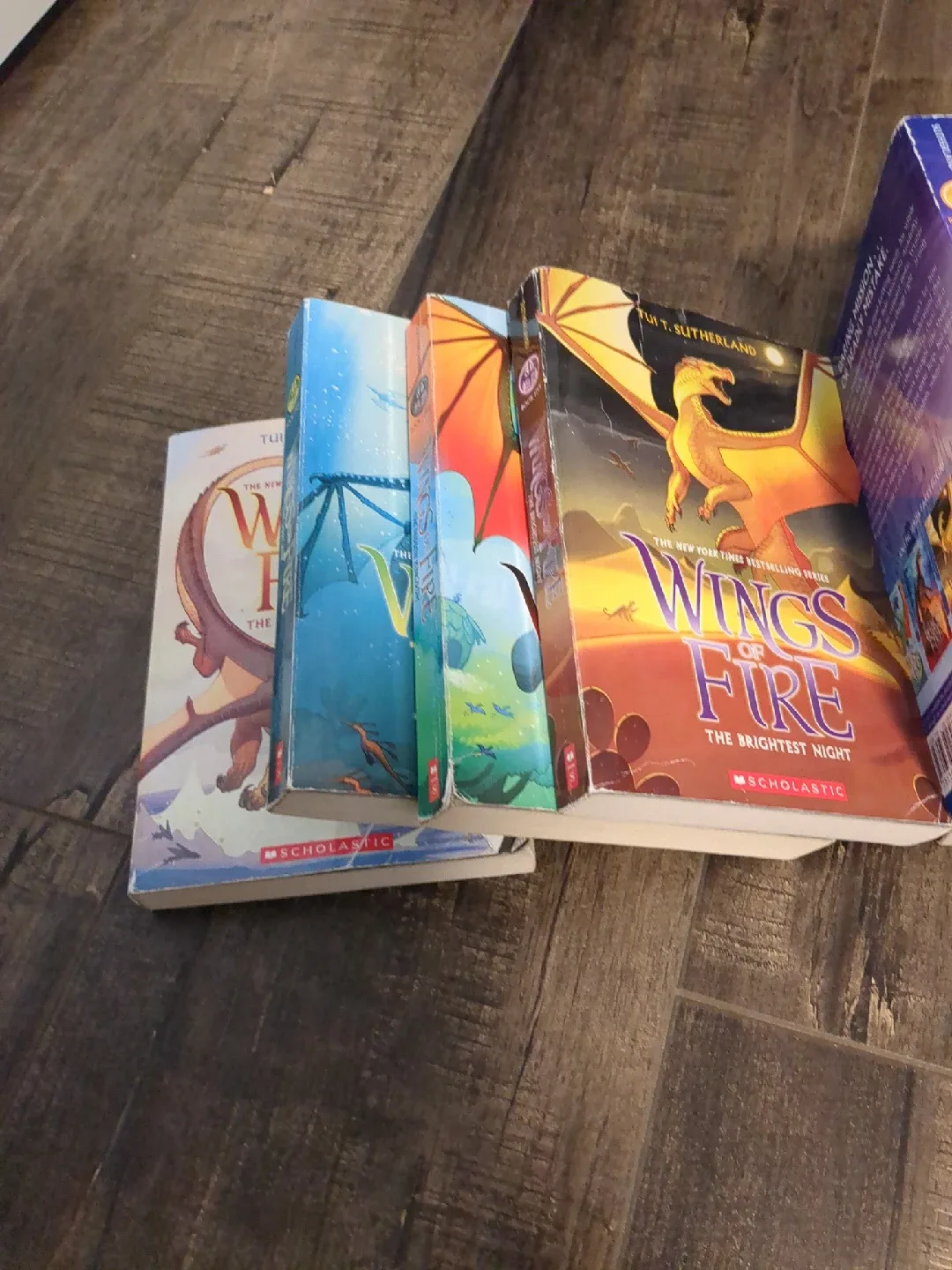 Most books from the Wings of Fire series image indicator(4)