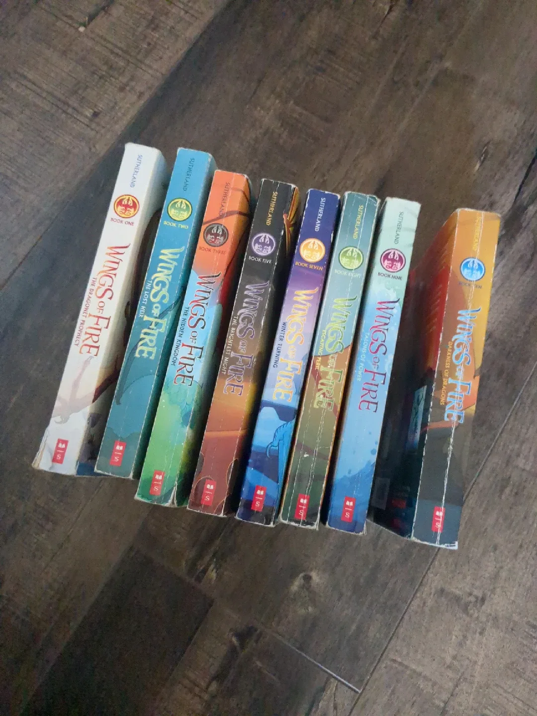 Most books from the Wings of Fire series image indicator(5)